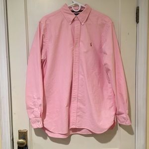 Pink Polo Ralph Lauren Button-Down Shirt